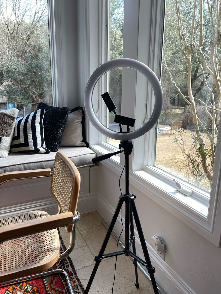 Selens 12-inch LED Ring Light with Softbox and Tripod