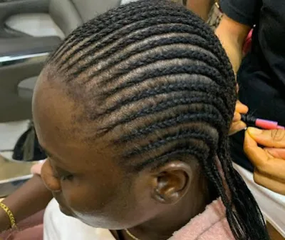 Nigerian Natural Hair Weaving Styles Without Attachment