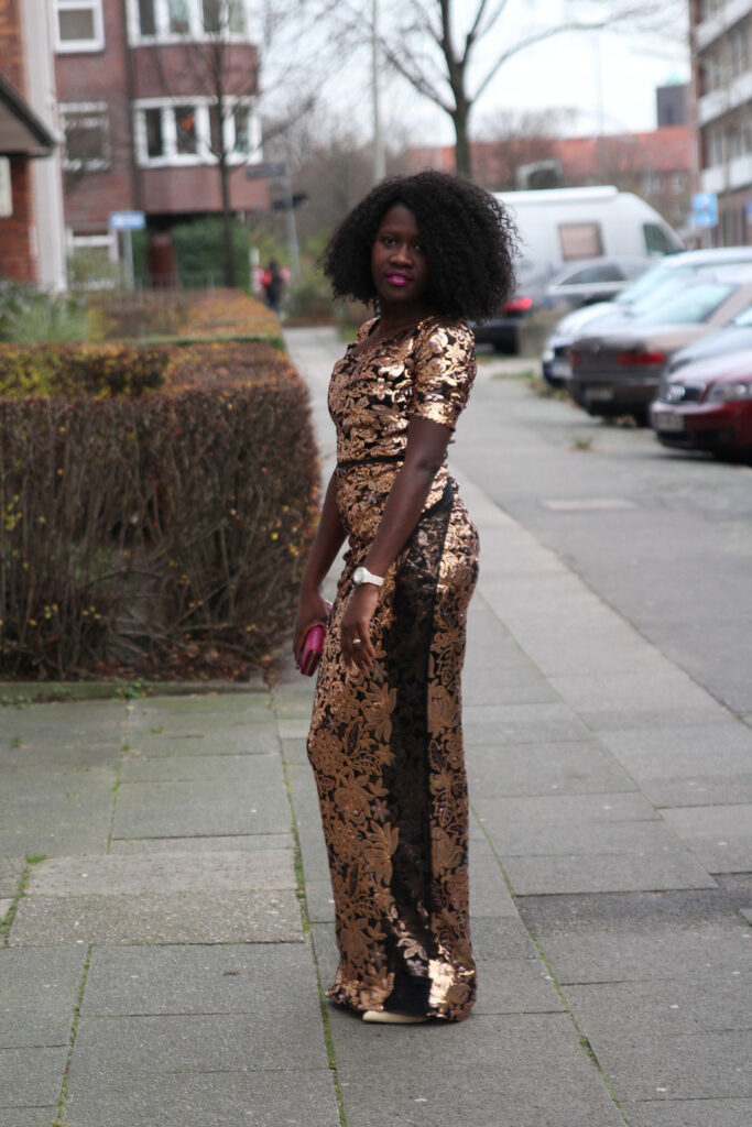 Iro and Buba with Sequin Detailing