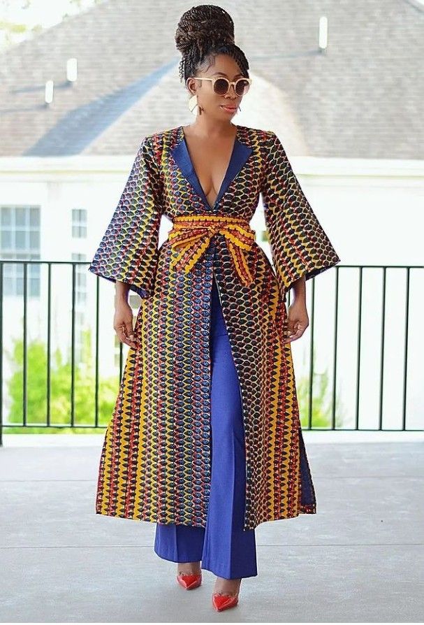 Long Kimono african dress