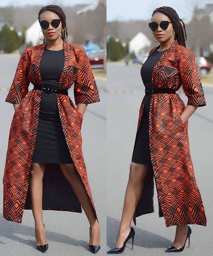 Long Kimono african dress