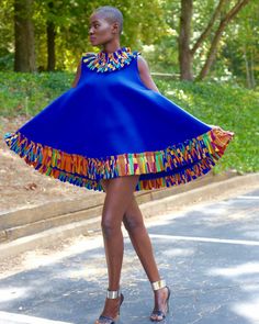 Bodycon African dress