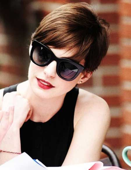 Anne Hathaway Karen haircut