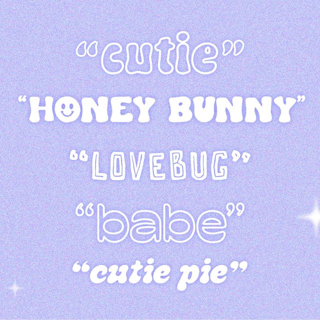 Cute and Sweet Names for your girl crush 