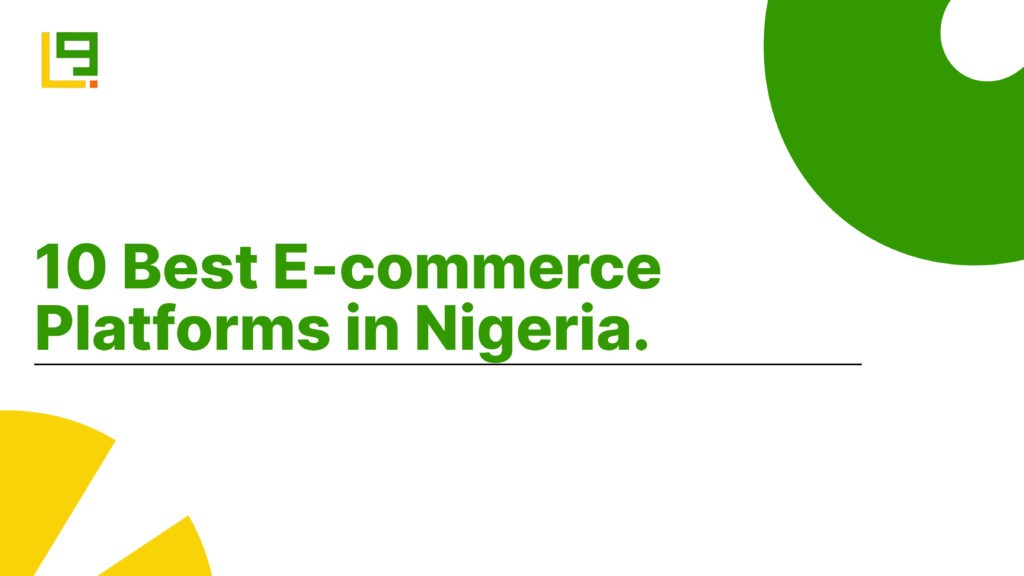 Best E-commerce Platforms in Nigeria.