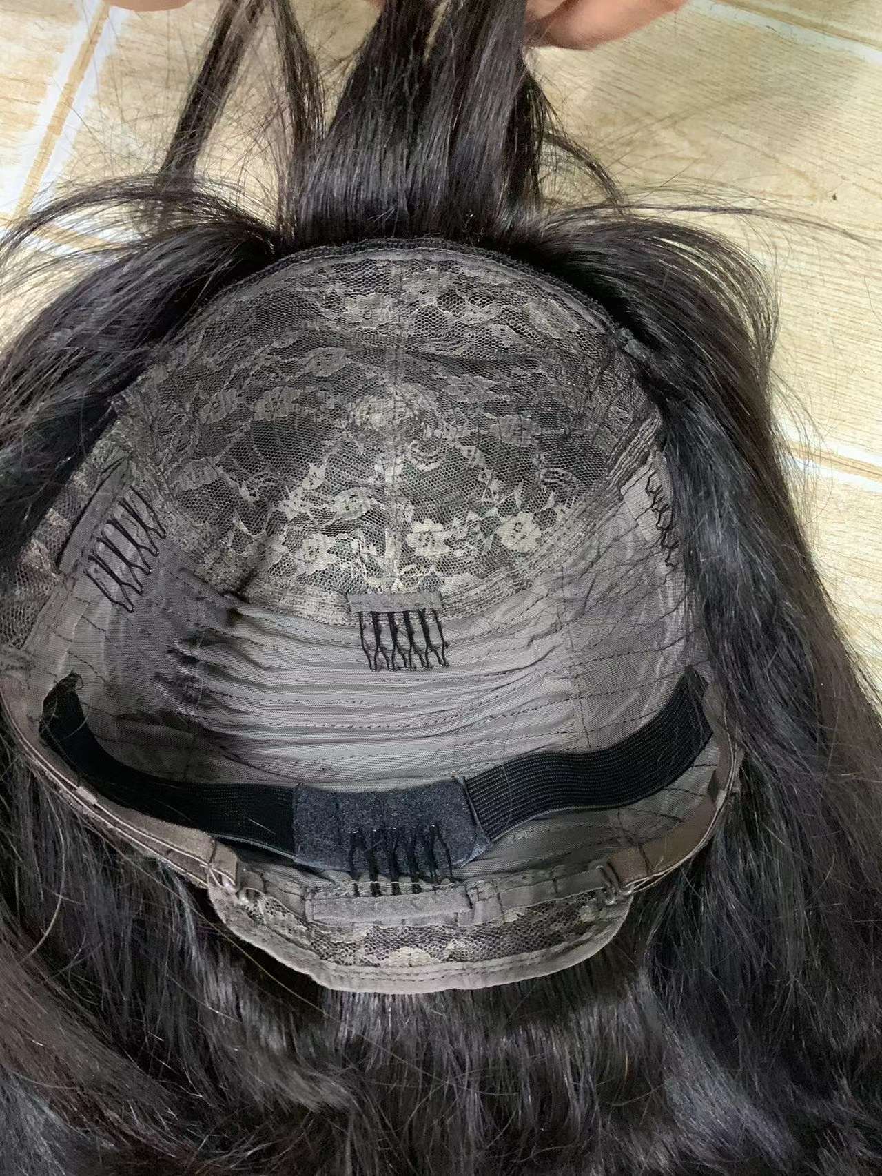 10inches 💯human hair fringe wig