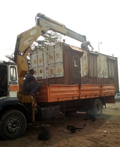 Relocation of Empty containers (20ft&40ft) in Lagos