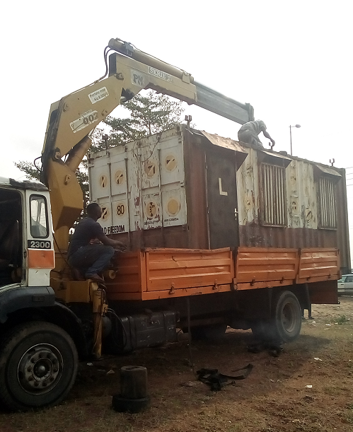 Relocation of Empty containers (20ft&40ft) in Lagos
