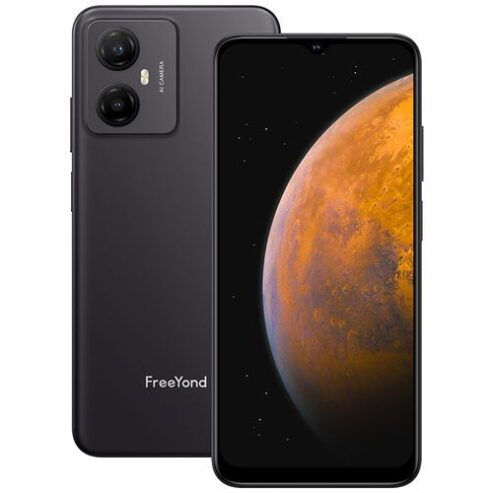 FreeYond F9,3GB+128GB,4G 6.52″ Smartphone 5000mAh,Black
