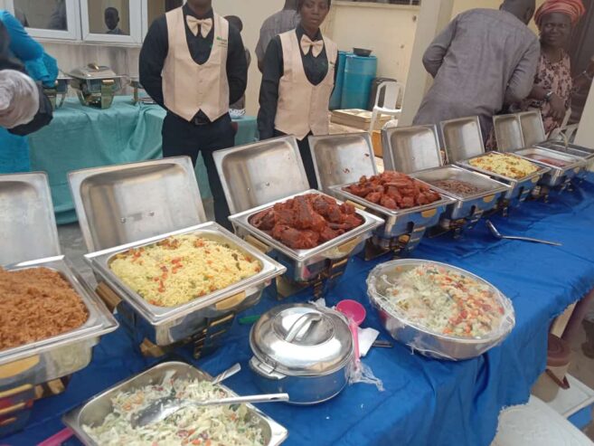 Catering services and chops