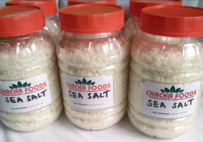Natural, Raw and Organic Sea Salt