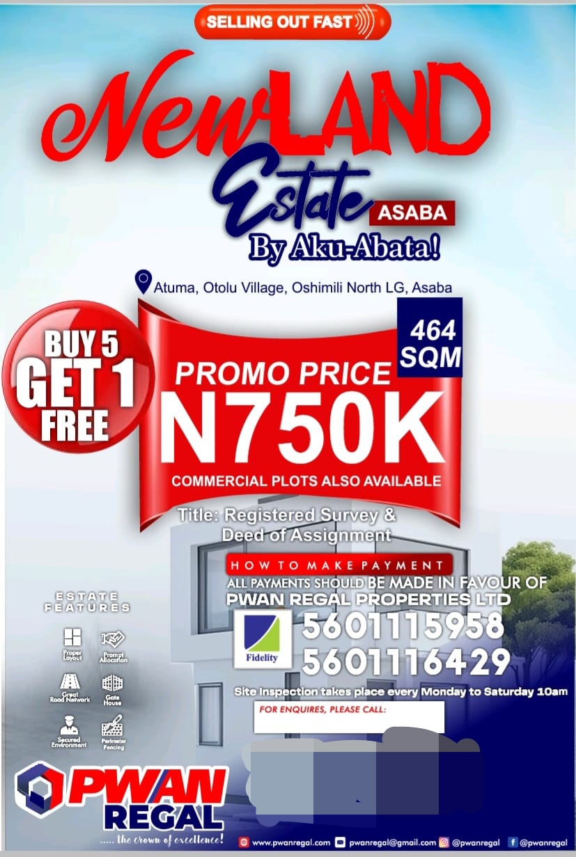 Land in an Estate in Asaba