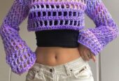 Crochet sweater