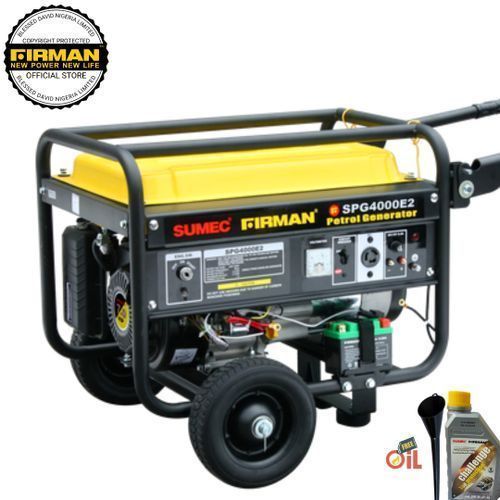 SUMEC FIRMAN SPG4000E2 Key Starter 6.5kVA Generator 100% Copper