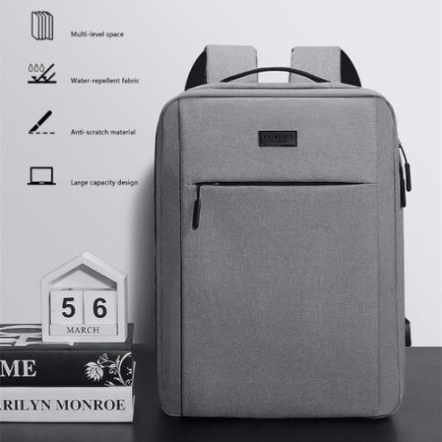 New Men’s And Women’s Anti-theft USB Laptop Backpack