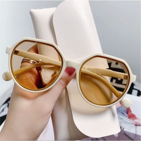 Retro Unisex Small Frame UV Protective Fashion Sunglasses