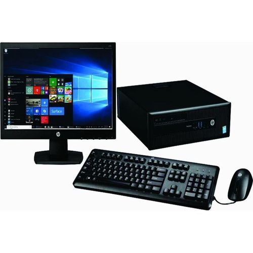 Hp ProDesk 600 SFF Business PC 3.3GHz Intel Core I3 8GB RAM 1TB HDD Win10 Pro And MSOffice