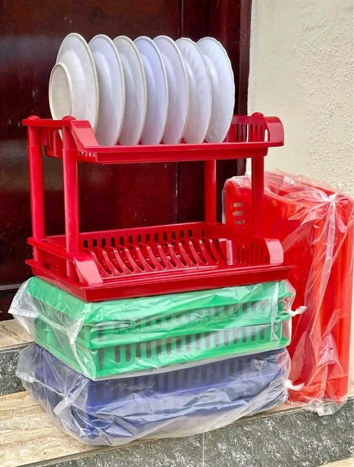 Plastic plate Rack