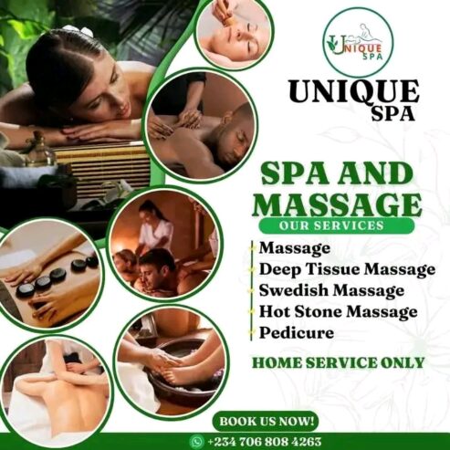 Spa and massage services