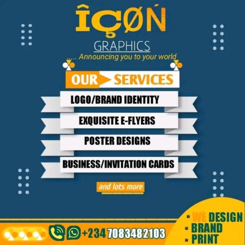 Graphics and web design services