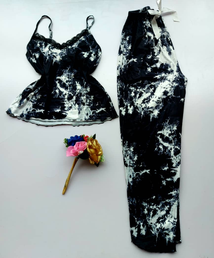 Sleeveless with trouser sleepwears