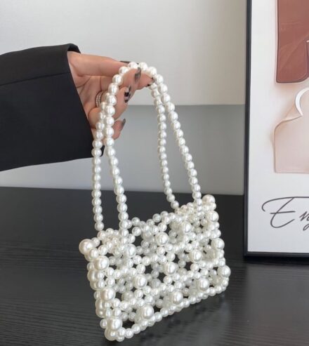 Pearl beaded Bag