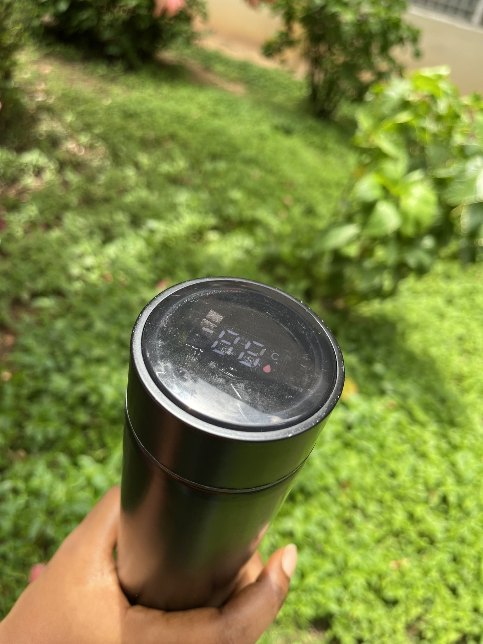 Vacuum Flask with temperature indicator