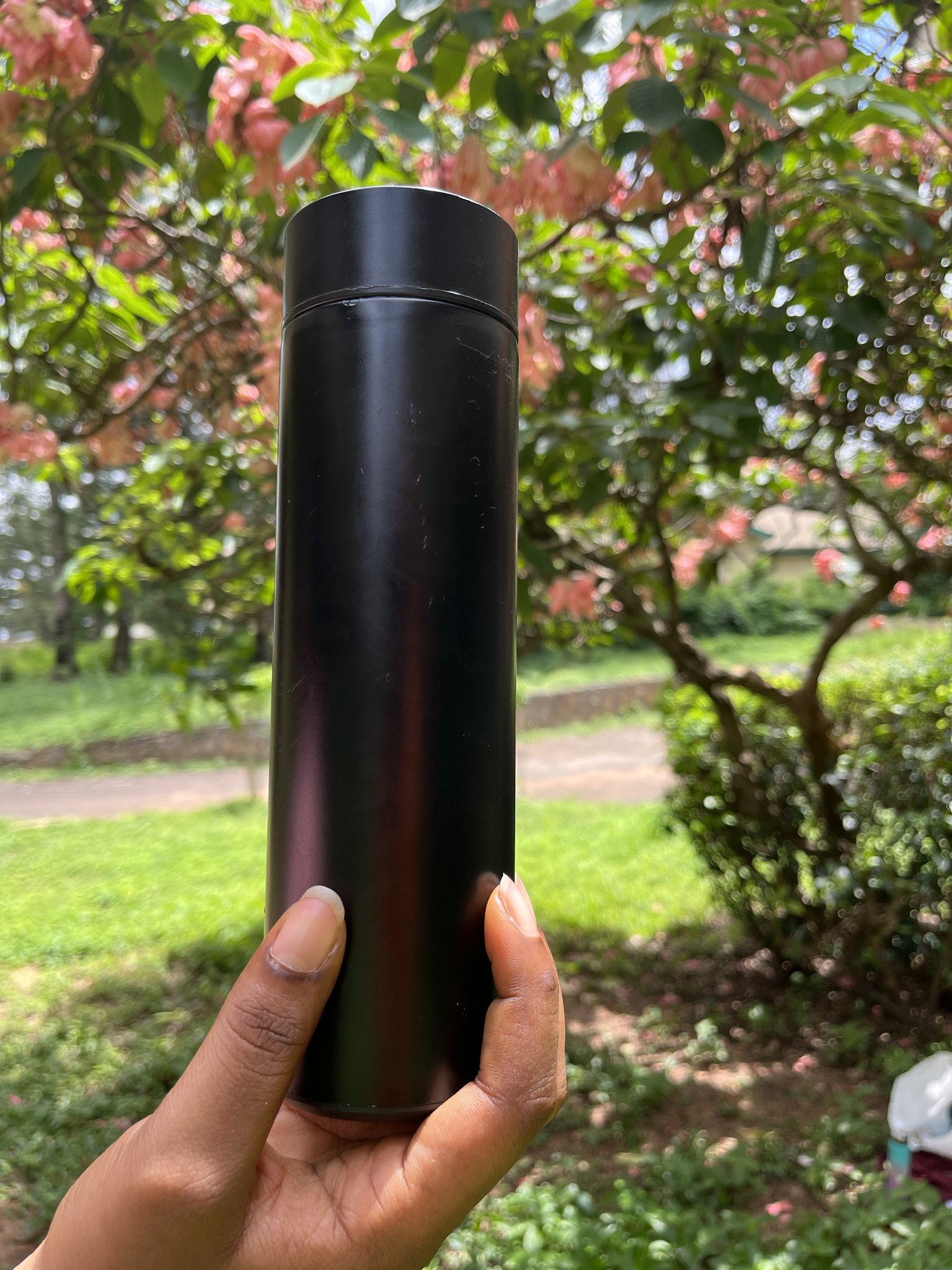 Vacuum Flask with temperature indicator