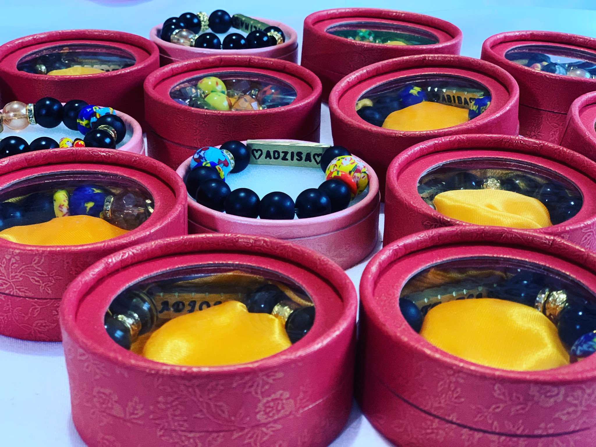 Glamorous traditional beads