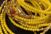 Glamorous traditional beads