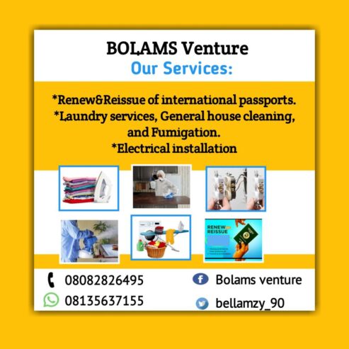 Cleaning and other services