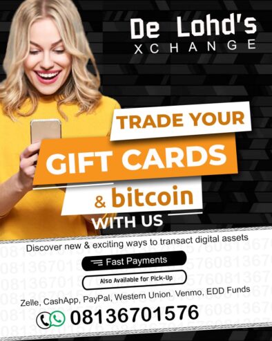 Gift card and Bitcoin trader
