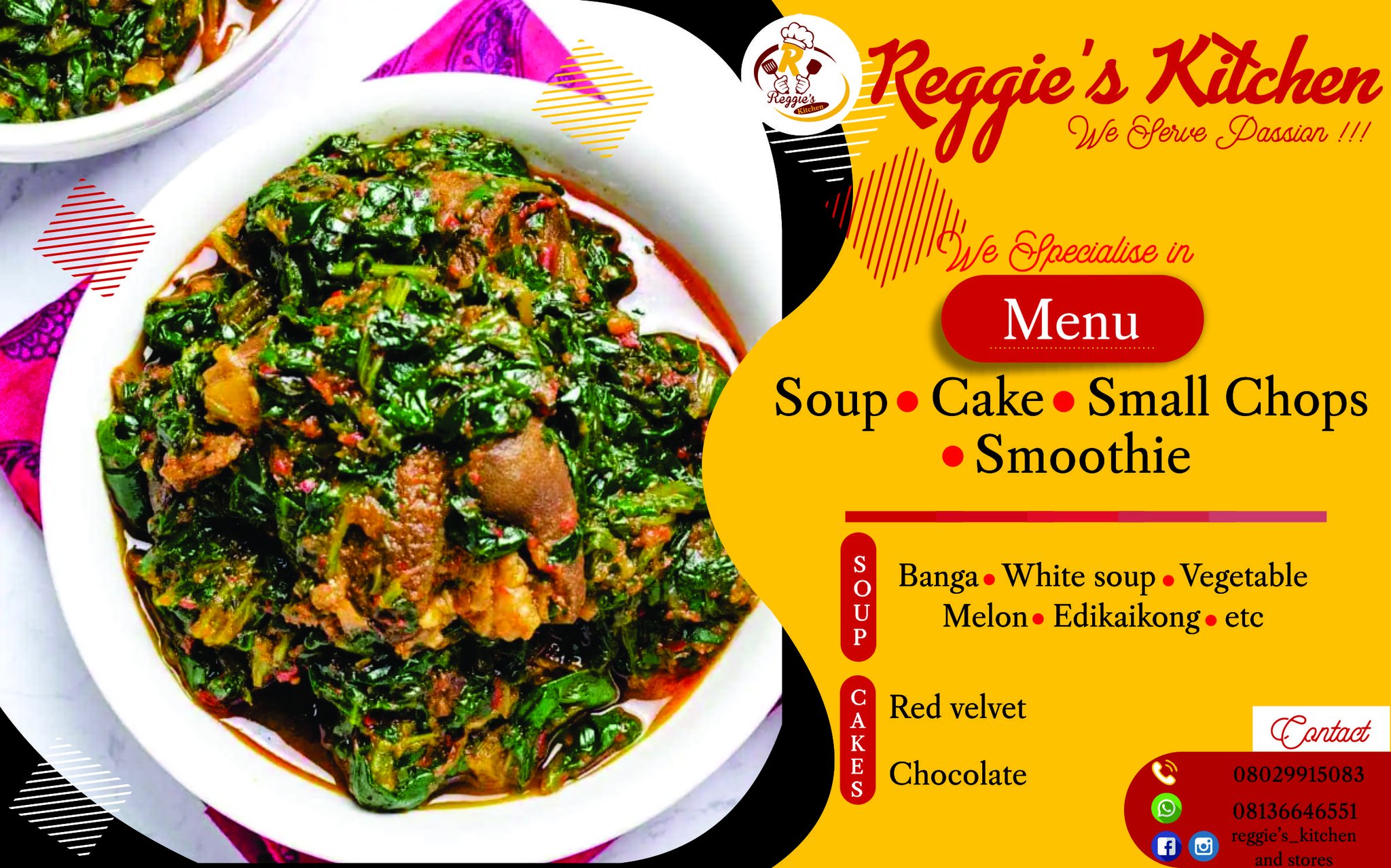 Food delivery and catering services