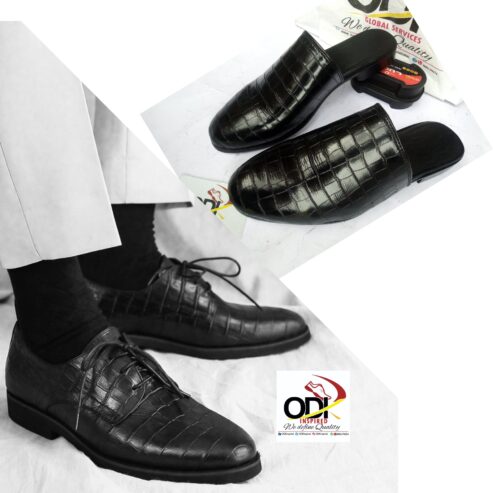 Corporate black shoe