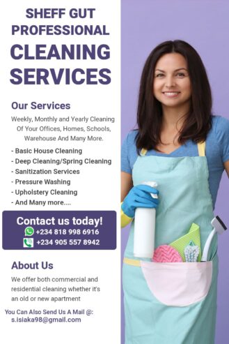 Cleaning services