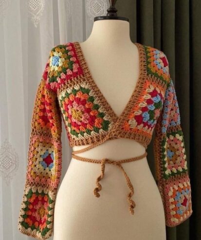 Knitted clothes