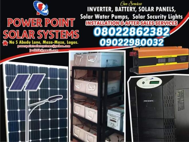 Solar Installation and sale