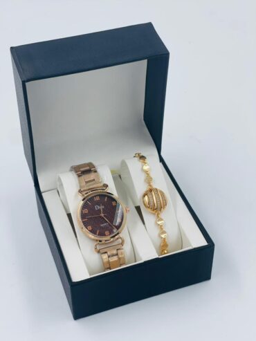 Wrist watch and bracelet