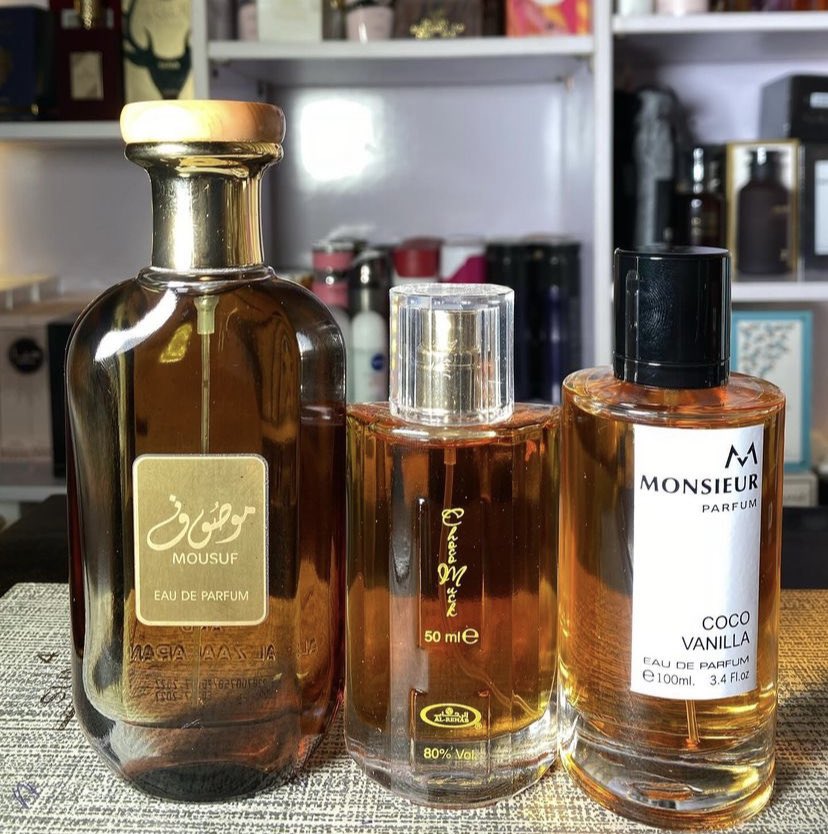 Mousuf, Choco Musk, Coco Vanilla