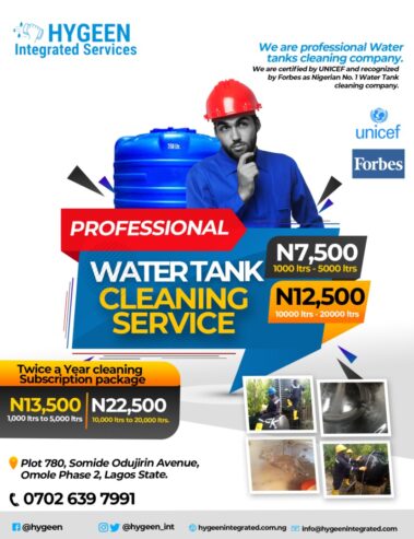 Water tanker cleaning Services