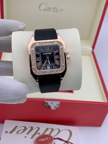 Cartier Silicon Strap Wristwatch
