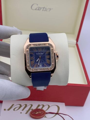 Cartier Silicon Strap Wristwatch