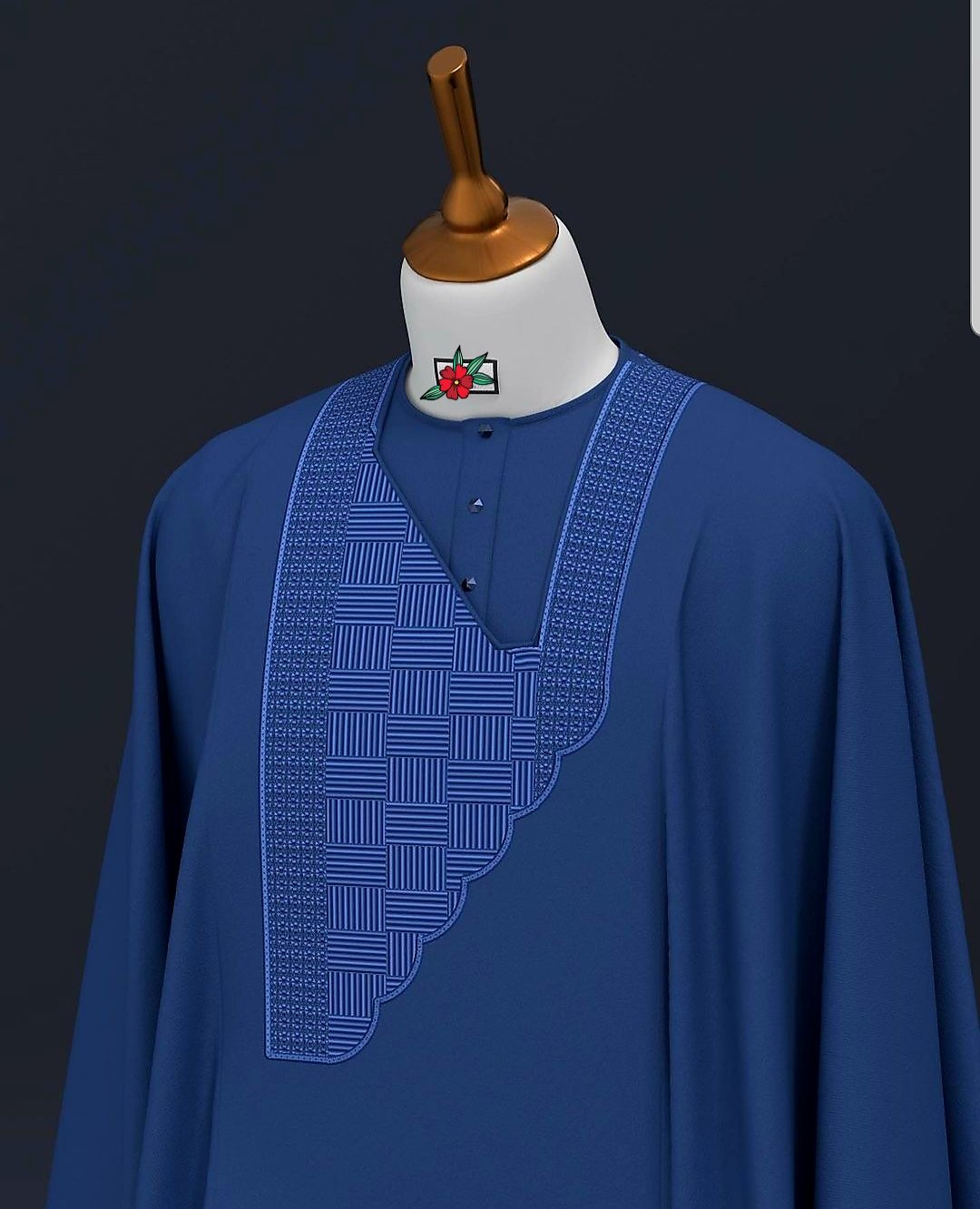 Navy Blue Ricardo Wool