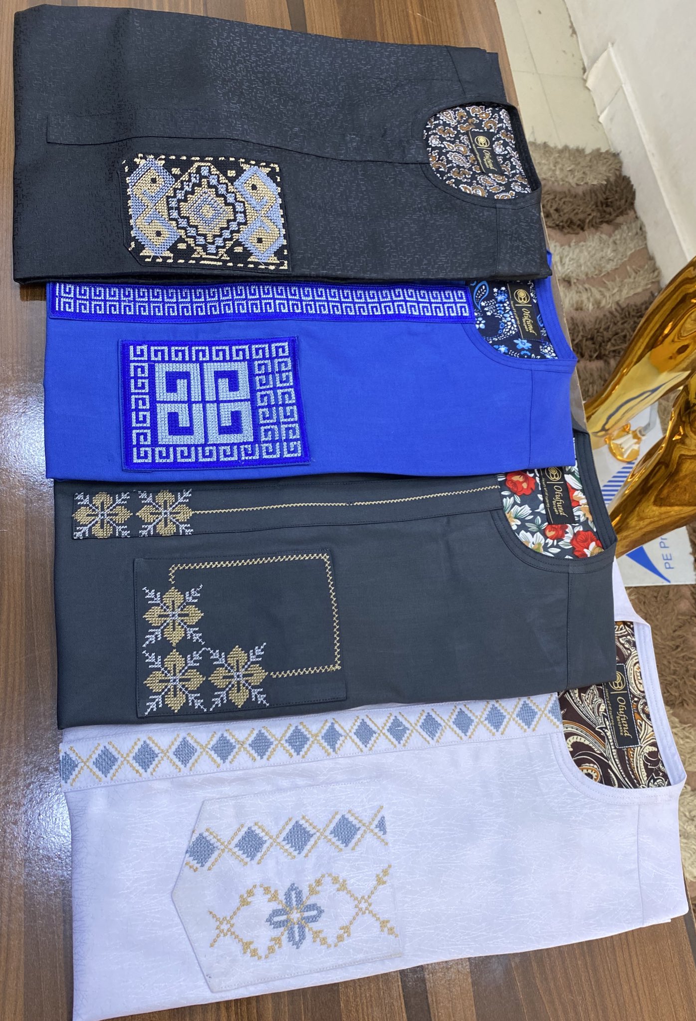 Four set of beautiful Kaftans