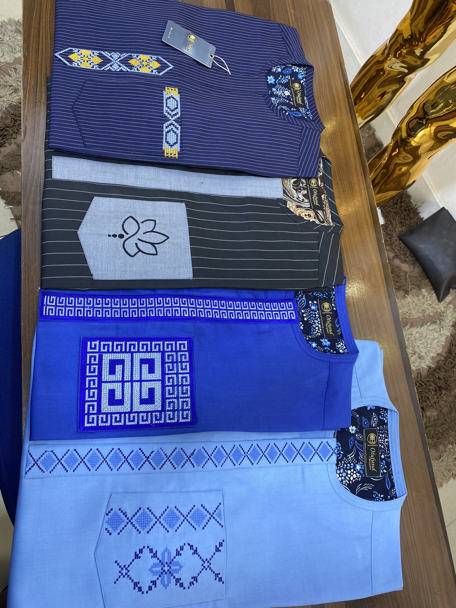 Four set of beautiful Kaftans