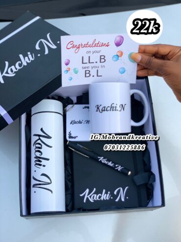 Gift Box with custom mug and cards