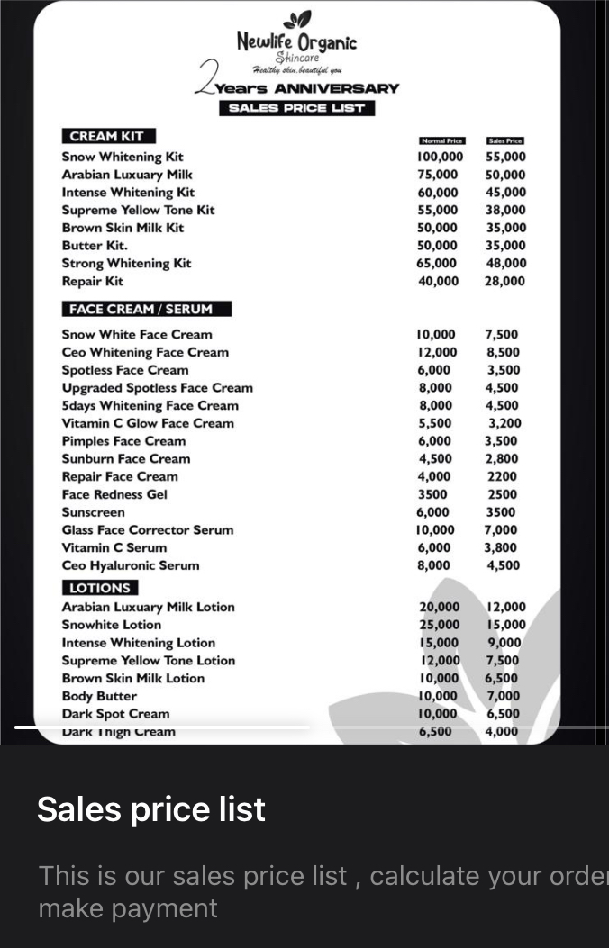 NEWLIFE ORGANIC SKINCARE