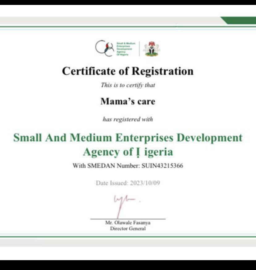 Orotope Luize_ ( Mama’s care Enterprises)