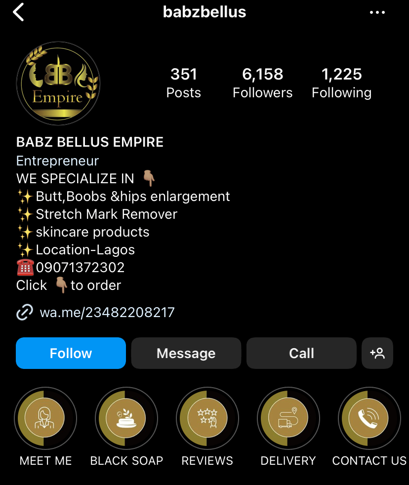 BABZ BELLUS EMPIRE