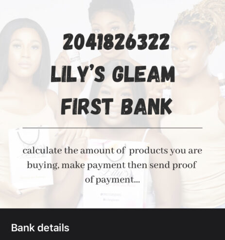 LILY’s GLEAM NATURAL SKINCARE